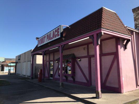 Outside. Go inside and your sweet tooth will thank you.