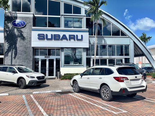 Exterior Subaru Building