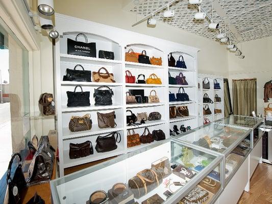 Authentic Luxury Handbag Consignment Boutique, located at 223 W. San Francisco St. in Santa Fe, New Mexico!