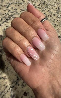 Ombre manicure