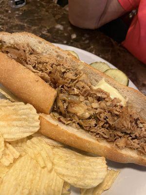 Skyline special chicken cheesesteak