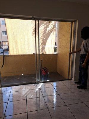 julios sliding glass door repair