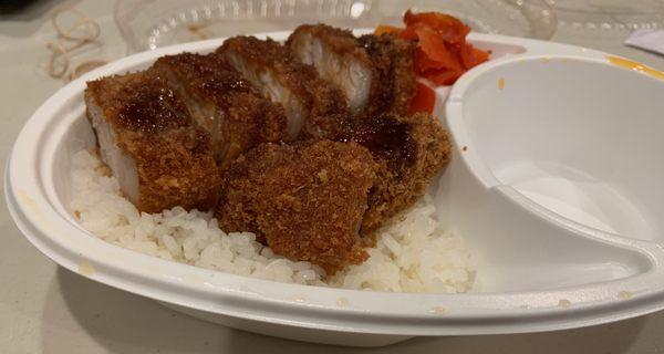 tonkatsu chicken curry rice