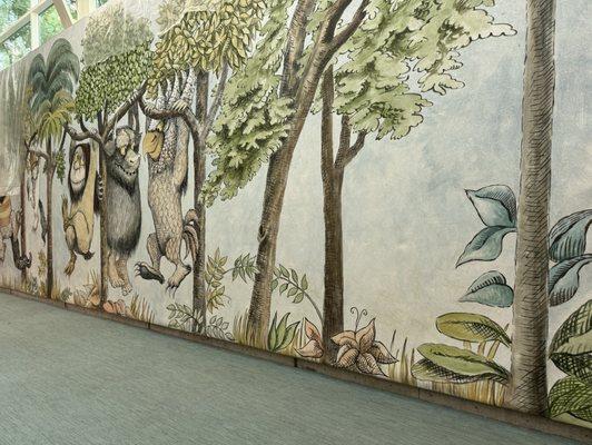 Where the wild things are mural