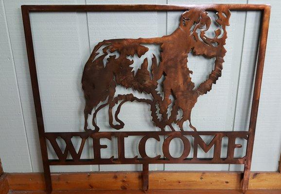 We can Custom Make your Welcome Signs, Ranch & Business Signs.