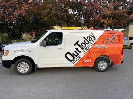 The OutToday Service Van