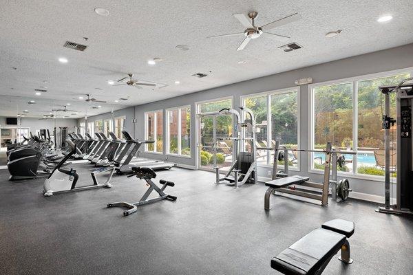 State-of-the-art fitness center