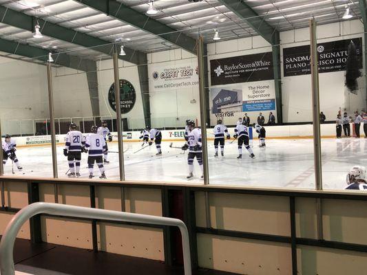 tcu hockey game