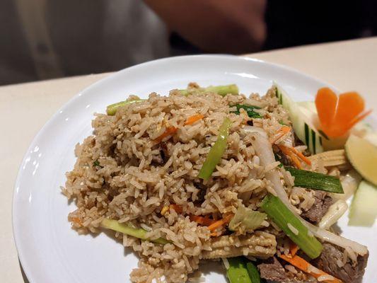 Thai Fried Rice with Beef