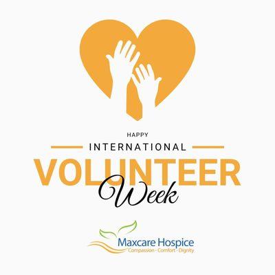 We appreciate our volunteers for volunteering your time, efforts, skills, and knowledge to support Maxcare Hospice and our patients.