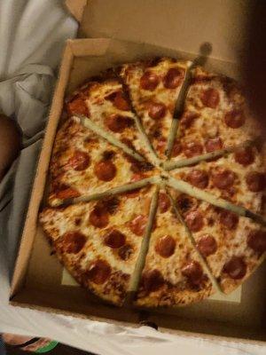 Unequal size slices