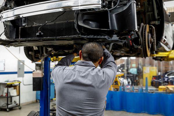 We repair dents, scrapes, scratches, broken mirrors, and fender benders