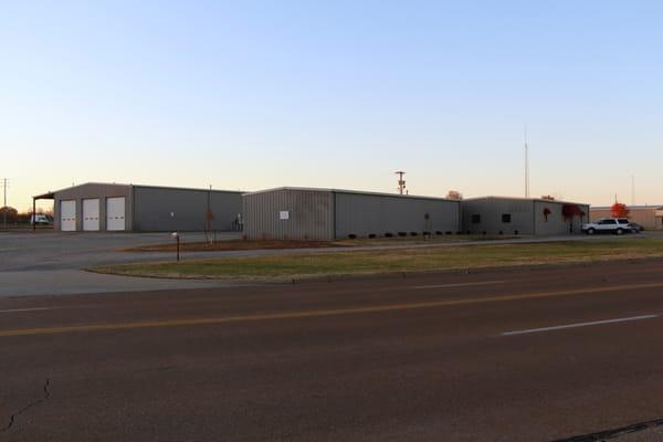 Outside photo of PRG Prototyping in the Industrial Park in Pittsburg, KS