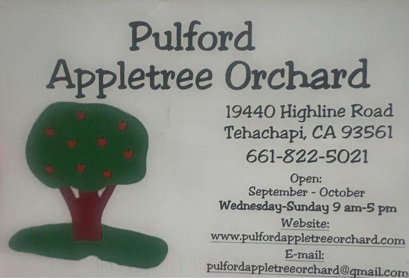 Time for delicious Tehachapi apples