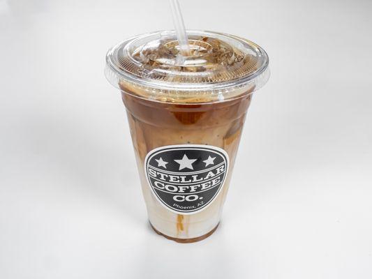 Iced Caramel Machiatto.