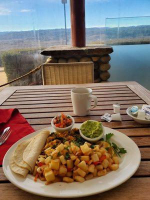 Sunday brunch with a view