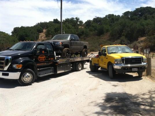 We can tow you anywhere!