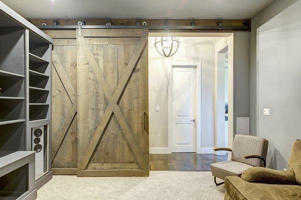 Large Bi-Passing Barn Doors