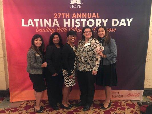 I was honored to Represent State Farm at the Latina History Day Event.