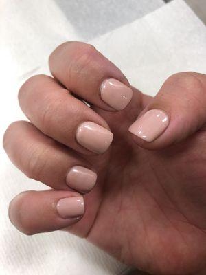 Gel nails from nail glamors