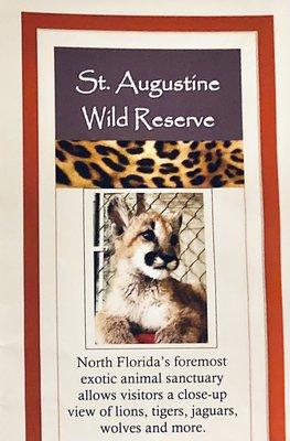 St. Augustine Wild Reserve