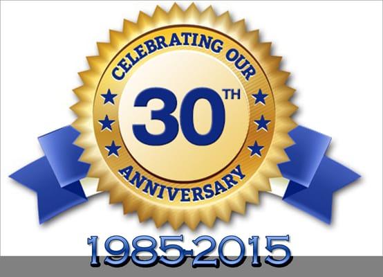 30 years in Business!