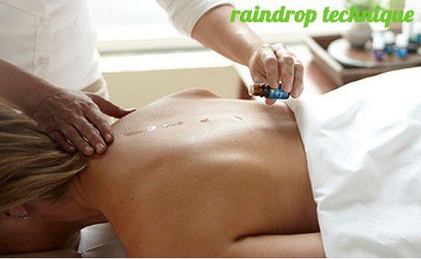 We do Raindrop massages