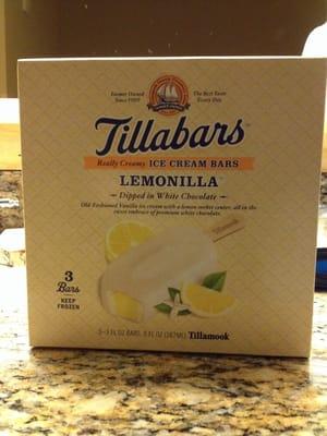 In the freezer section. New frozen treat by Tillamook.