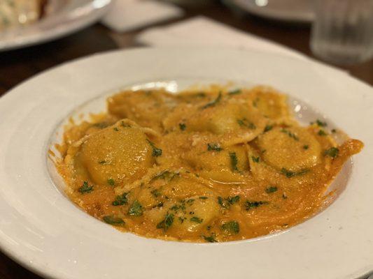 Lobster ravioli