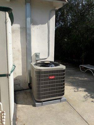 Installed new Air Conditioner for new client