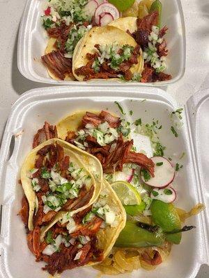 Trompo/Al pastor tacos