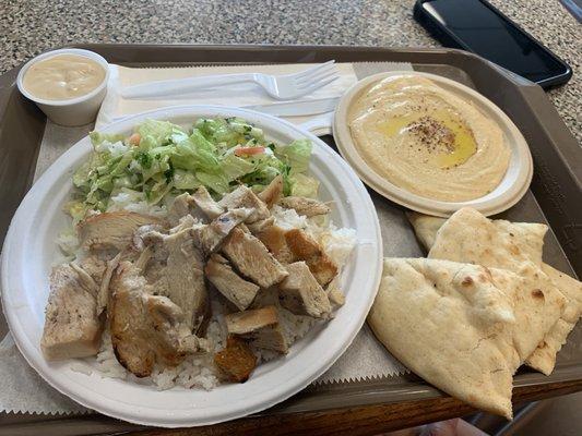 Chicken Shawarma Platter