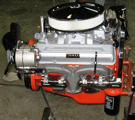 63 Corvette Motor 340hp Solid lifter