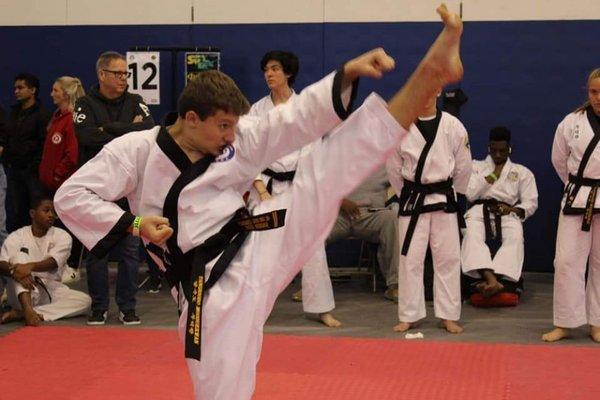 Kyle at KToC, Karate Tournament of Champions