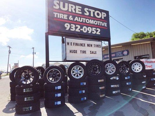 We offer multiple wheel and tire packages for any vehicle!