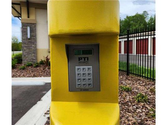 Keypad - Extra Space Storage at 11718 Rhombus Ct, Land O'Lakes, FL 34638