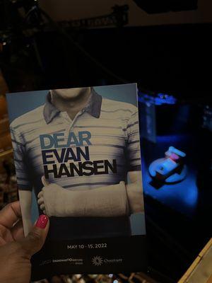 Dear Evan Hansen from balcony box seats