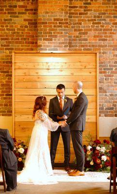 Wedding Ceremony at Upper Larimer