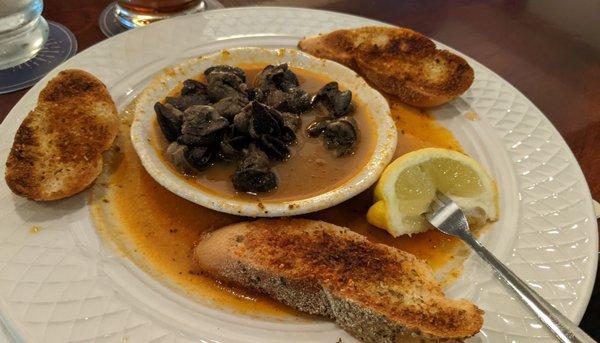 Escargot & Garlic Toast