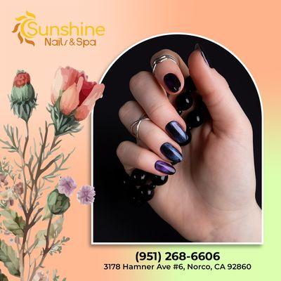 It's time to get your manicure done!
Check out the latest nail designs at our salon. Call now to book an appointment.
ℬℴℴ ℴ