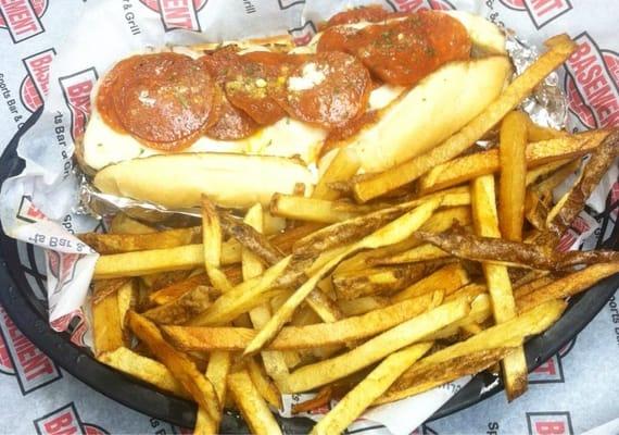 The Meatball Sub with Pepperoni is always a winner for the hearty appetite.