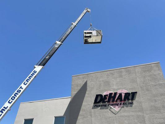 New HVAC Installation for DeHart Building