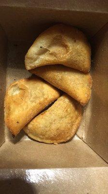 Peach empanadas