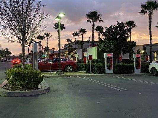 The other 3 damaged charging stations.