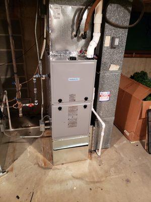 New furnace installation (Wilmette area)