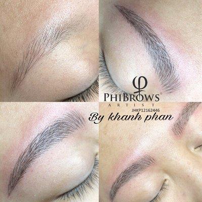 Microblading done by khanh phan