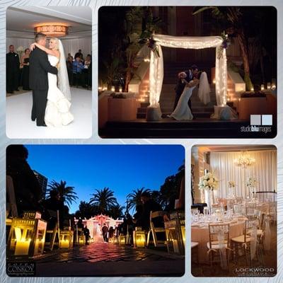 Sample wedding from Cheers Events.