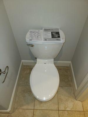 Toilet installation