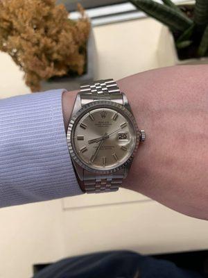 Post-service Vintage Rolex.