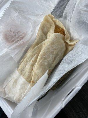 Pollo (Chicken) Burrito